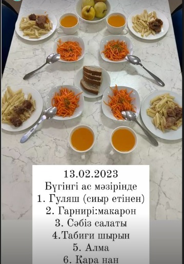 Меню