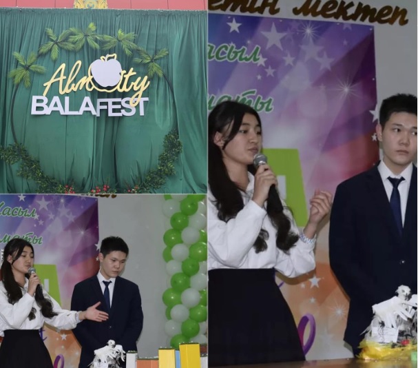 БалаFEST балалар фестивалінде «Менің арманымдағы қала-Алматы»-ландшафттық экожобалар байқауында «№109 ЖББ мектептің 10 "Ә" сынып оқушысы Мұратқалиев Даниал, Назар Айгерім қалалық байқауға жолдама алып, мақтау қағазымен марапатталды.