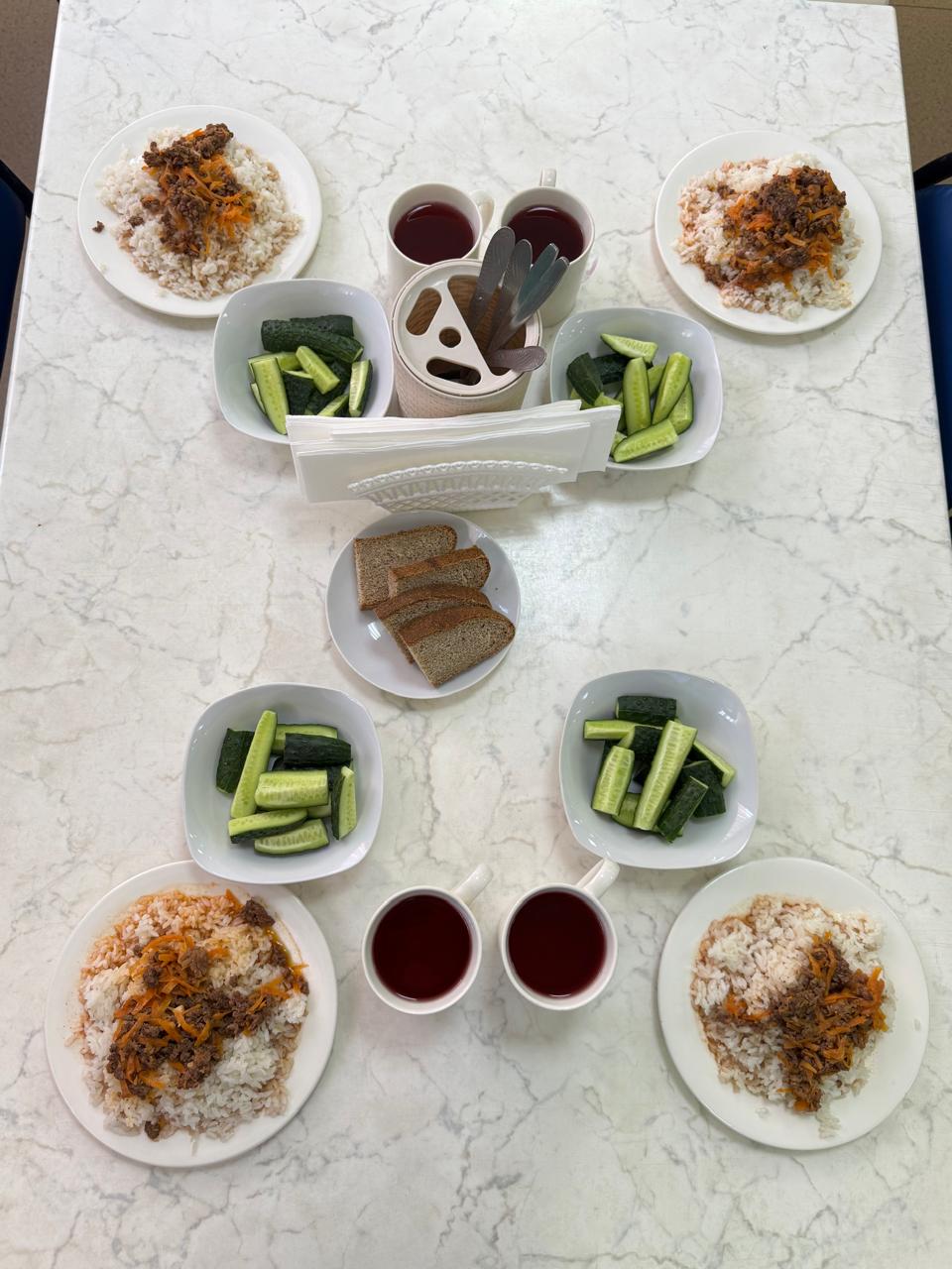 Күнделікті   ыстық тамақ мәзірі!